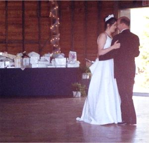 Mr. and Mrs. Bentz's first dance