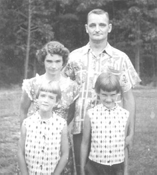 1958 Lucy, Bob, Brenda & Shirley