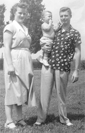 Snooky family 1954 reunion