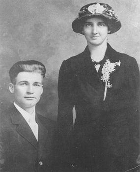 Robert Fitzhugh Lee and Harriet Elizabeth Smoot Wedding 1916